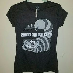 SALE Alice In Wonderland Cheshire Cat Tee Sz MD